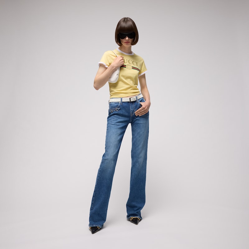 Gucci Belt With Squared Buckle | Thumbnail 2 Gucci Belt With Squared Buckle | Thumbnail 2