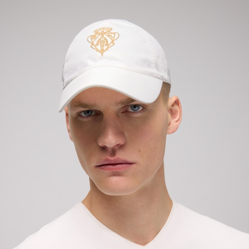 Gucci Cotton Baseball Hat With Embroidery | Thumbnail 2