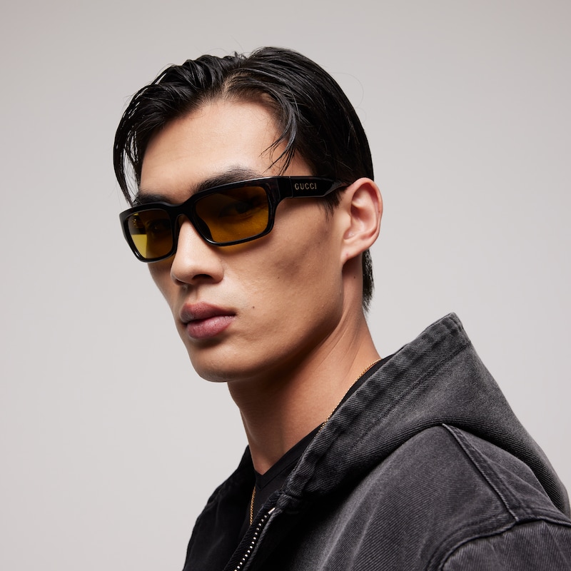 Gucci Rectangular-frame Sunglasses | Thumbnail 3 Gucci Rectangular-frame Sunglasses | Thumbnail 3