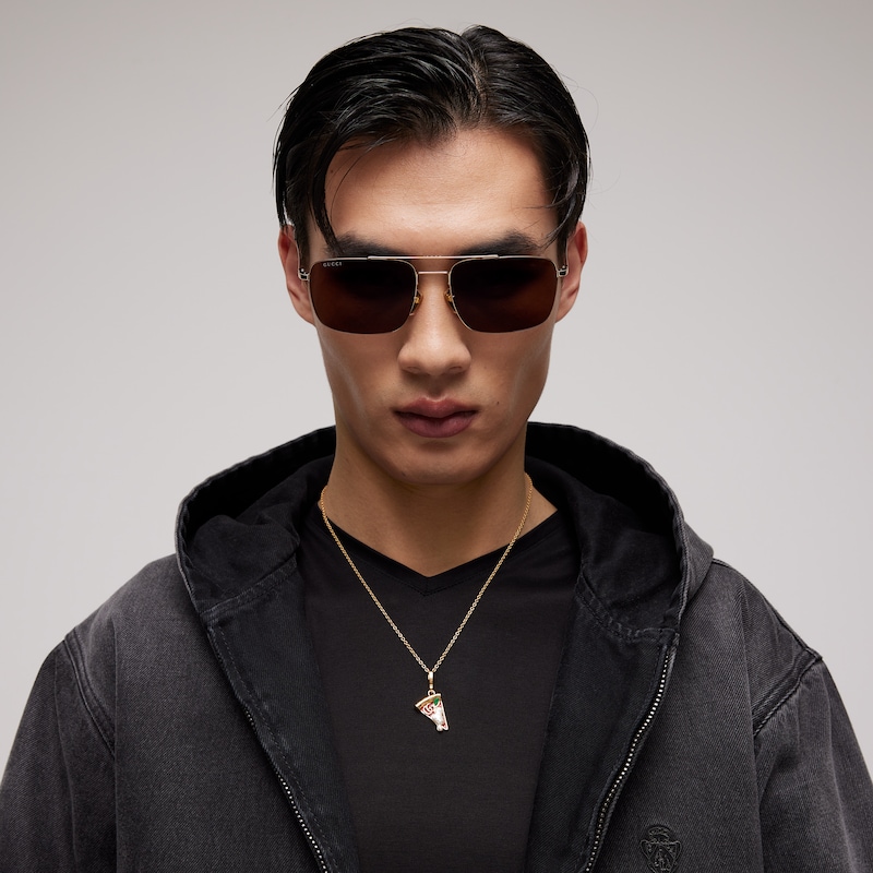 Gucci Specialized-fit Navigator Sunglasses | Thumbnail 2 Gucci Specialized-fit Navigator Sunglasses | Thumbnail 2