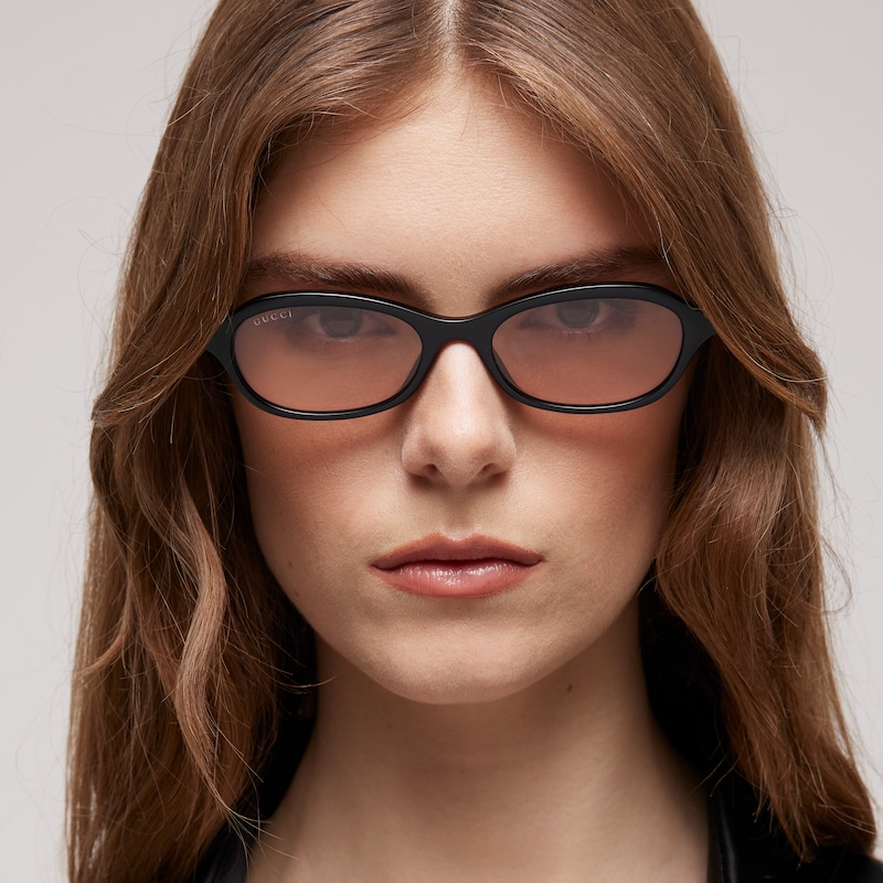 Gucci Oval-frame Sunglasses | Thumbnail 2 Gucci Oval-frame Sunglasses | Thumbnail 2