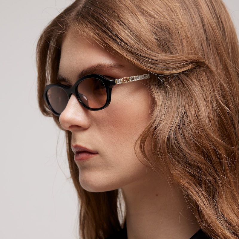 Gucci Oval-frame Sunglasses | Thumbnail 3 Gucci Oval-frame Sunglasses | Thumbnail 3