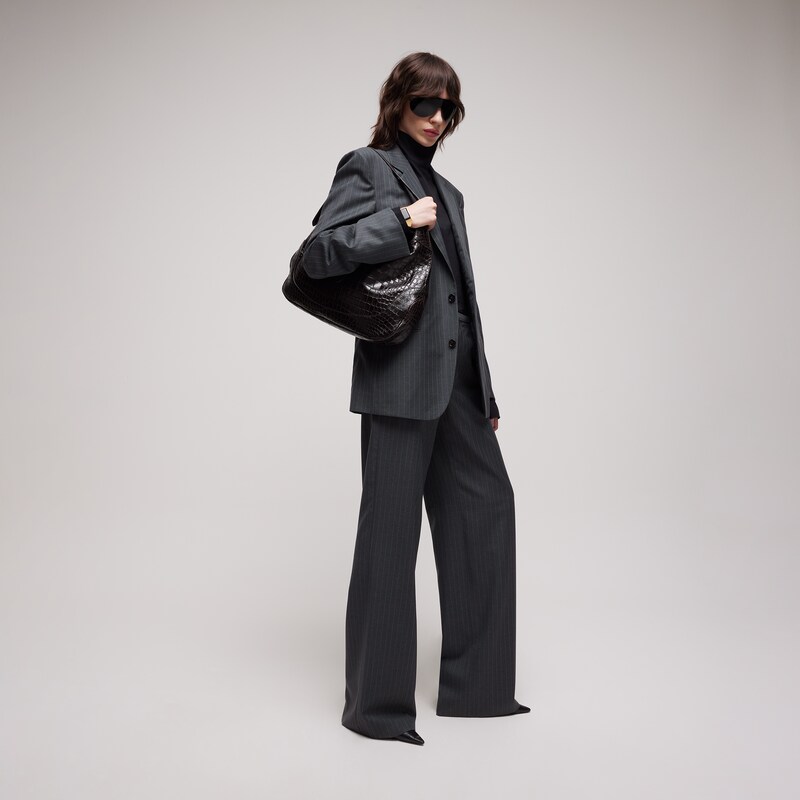 Gucci Pinstripe Wool Pants | Thumbnail 2