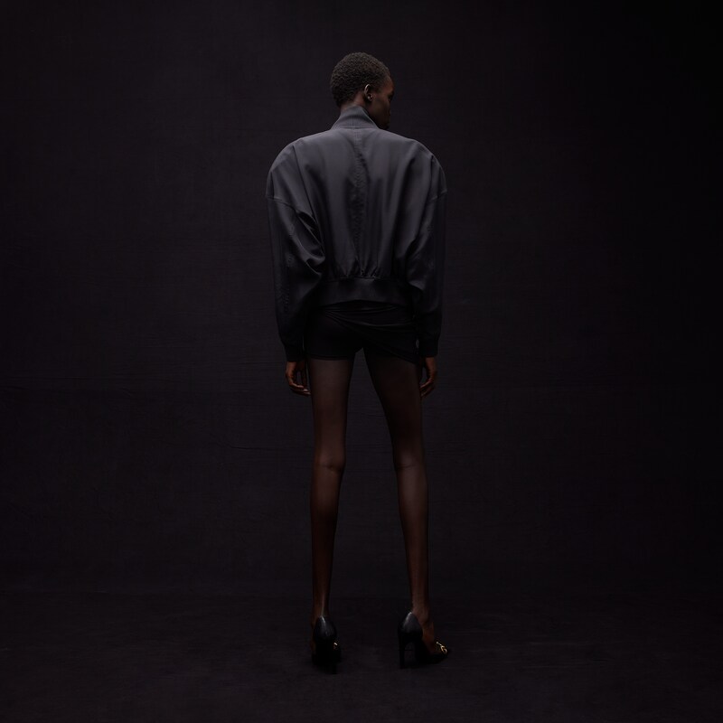 Gucci Silk Poplin Zip Jacket | Thumbnail 3 Gucci Silk Poplin Zip Jacket | Thumbnail 3
