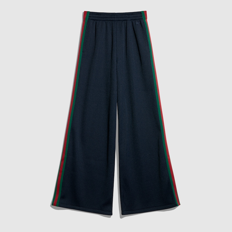 Rib Cotton Jersey Leisure Pants With Web Rib Cotton Jersey Leisure Pants With Web