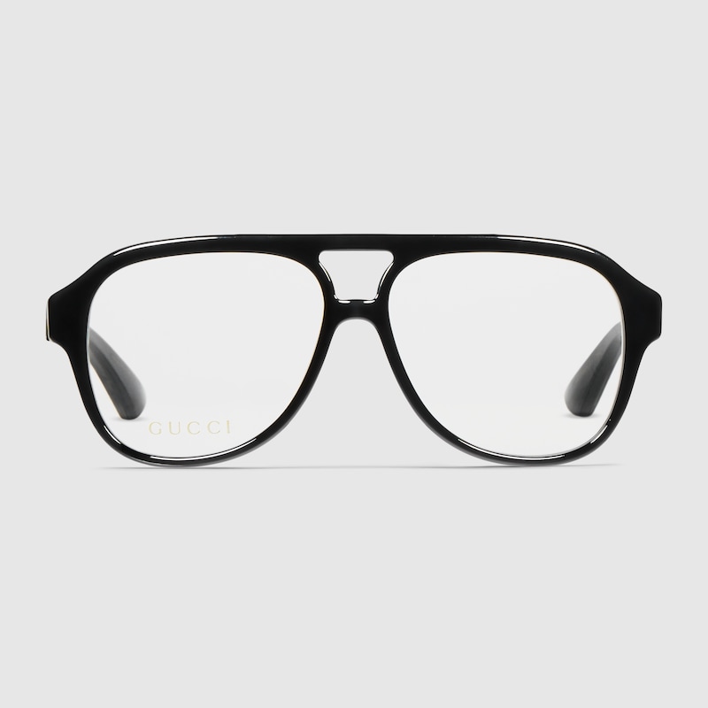Gucci Navigator Optical Frame In Black