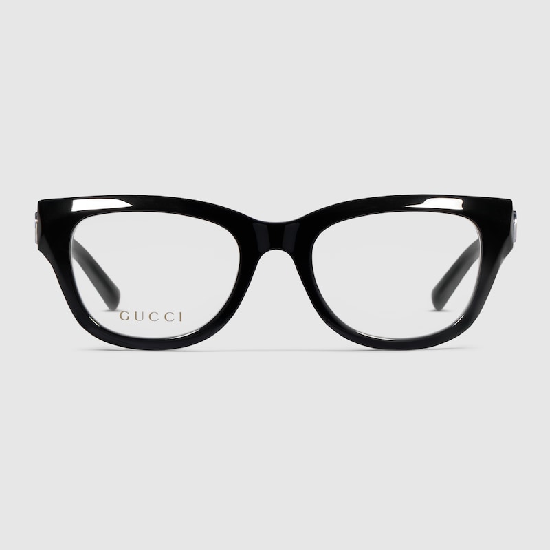 Gucci Geometric Optical Frame In Black