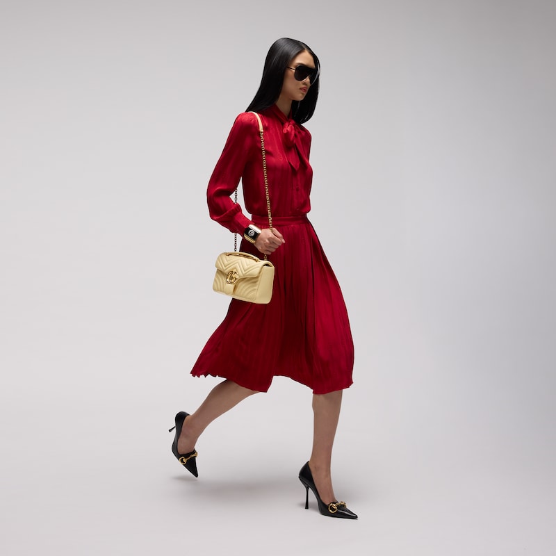 Gucci GG Marmont Medium Shoulder Bag | Thumbnail 3 Gucci GG Marmont Medium Shoulder Bag | Thumbnail 3