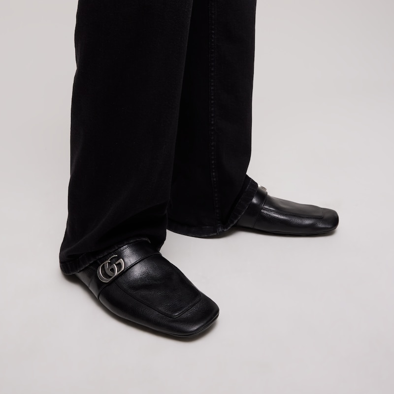 Gucci Slipper With Double G | Thumbnail 3 Gucci Slipper With Double G | Thumbnail 3