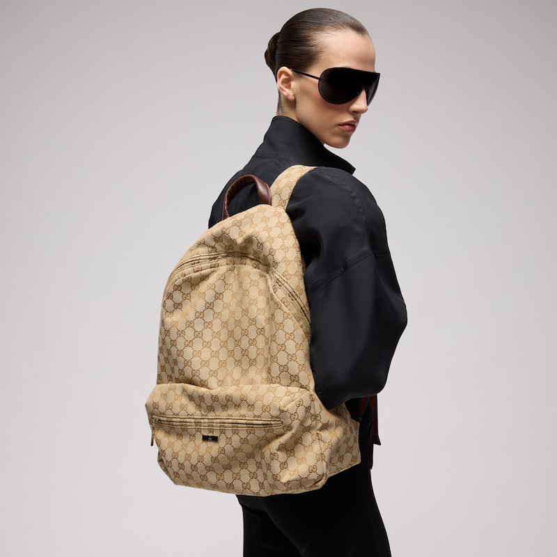 Gucci Large Gucci Tag Backpack | Thumbnail 2