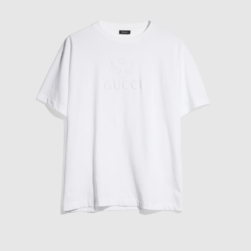 Gucci Cotton Jersey T-shirt With Embroidery