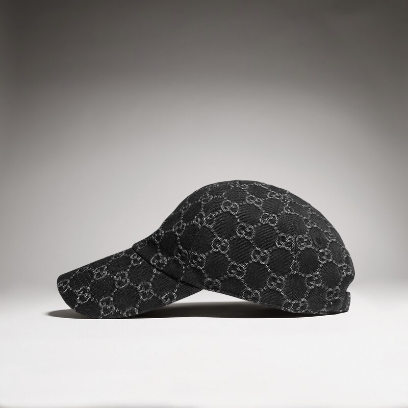 Gucci GG Cotton Denim Baseball Hat | Thumbnail 3 Gucci GG Cotton Denim Baseball Hat | Thumbnail 3
