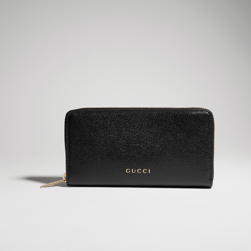 Gucci Zip Around Wallet With Gucci Lettering | Thumbnail 3
