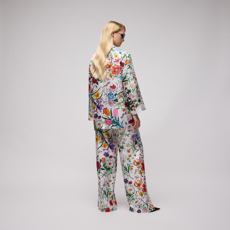 Gucci Printed Silk Twill Shirt | Thumbnail 3