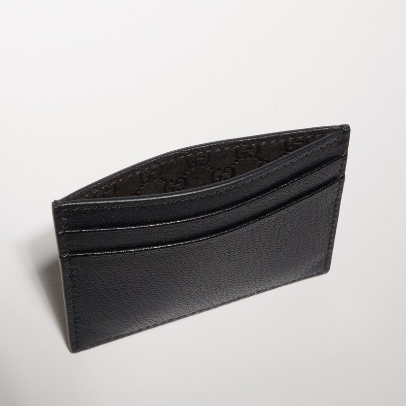 Gucci Card Case With Gucci Lettering | Thumbnail 2