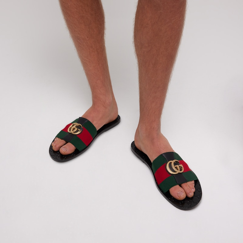 Gucci Riviera Slide Sandal | Thumbnail 3 Gucci Riviera Slide Sandal | Thumbnail 3