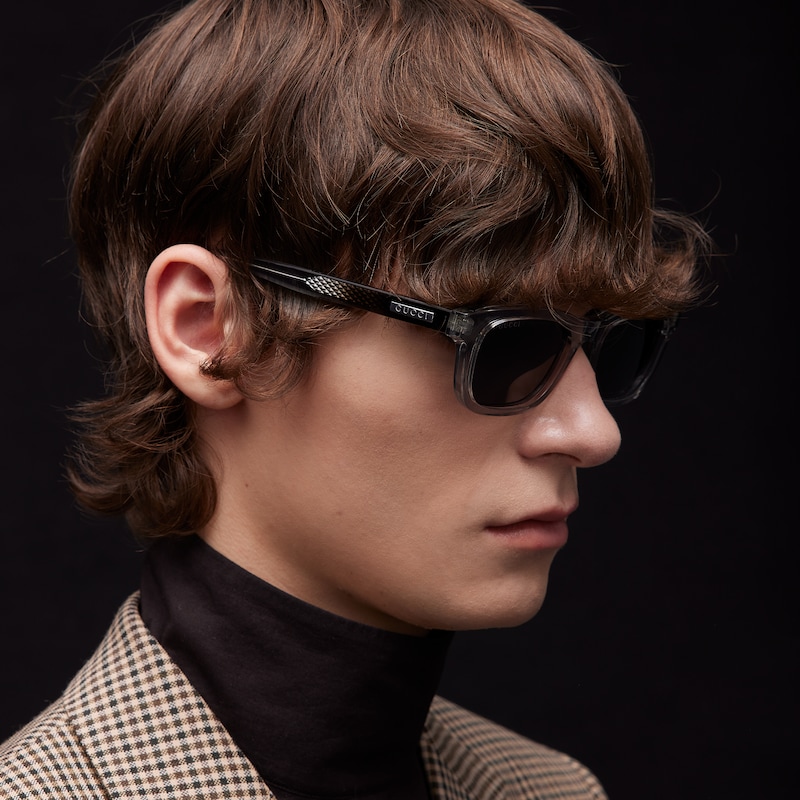Gucci Rectangular-frame Sunglasses | Thumbnail 3 Gucci Rectangular-frame Sunglasses | Thumbnail 3