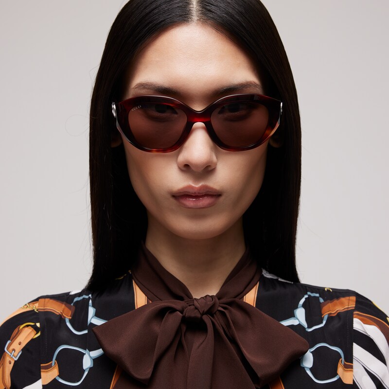 Gucci Geometric-frame Sunglasses | Thumbnail 2 Gucci Geometric-frame Sunglasses | Thumbnail 2