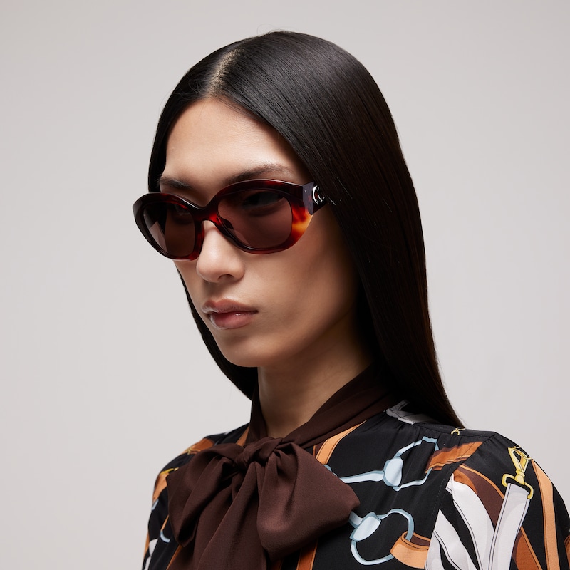 Gucci Geometric-frame Sunglasses | Thumbnail 3 Gucci Geometric-frame Sunglasses | Thumbnail 3