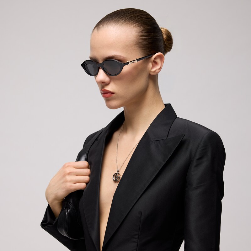 Gucci Oval-frame Sunglasses | Thumbnail 3 Gucci Oval-frame Sunglasses | Thumbnail 3