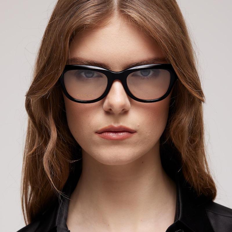 Gucci Geometric Optical Frame | Thumbnail 2 Gucci Geometric Optical Frame | Thumbnail 2