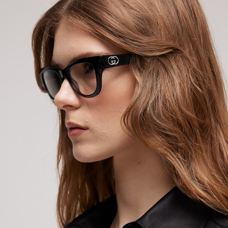 Gucci Geometric Optical Frame | Thumbnail 3 Gucci Geometric Optical Frame | Thumbnail 3