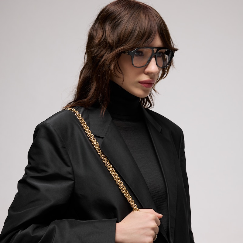 Gucci Navigator Optical Frame | Thumbnail 3 Gucci Navigator Optical Frame | Thumbnail 3