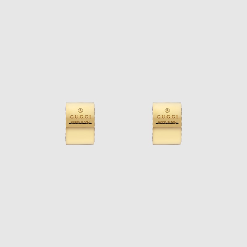 Gucci Trademark Earrings In Crystals