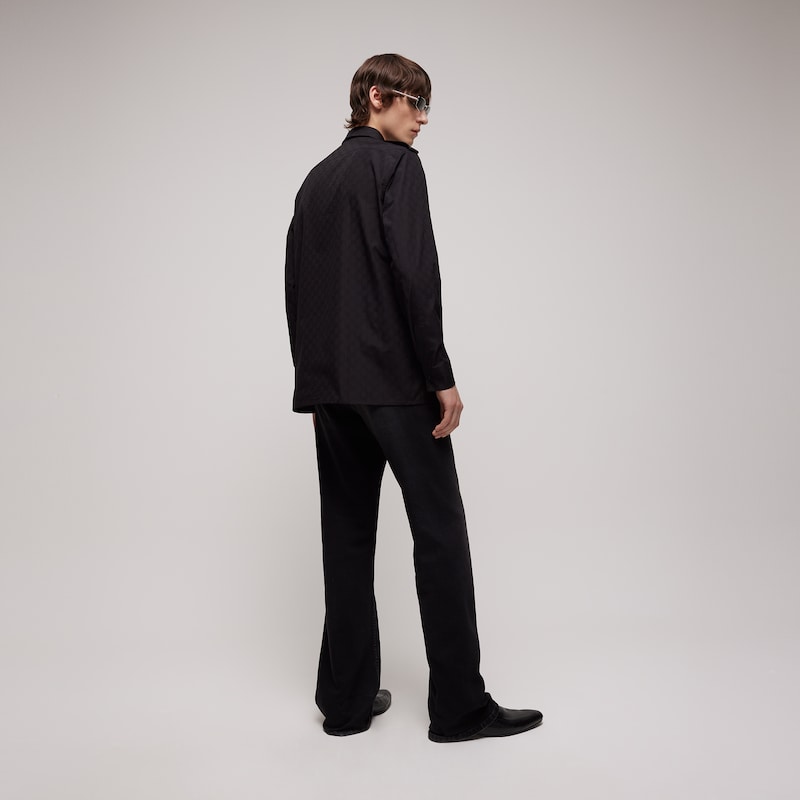 Gucci GG Cotton Poplin Shirt | Thumbnail 3 Gucci GG Cotton Poplin Shirt | Thumbnail 3