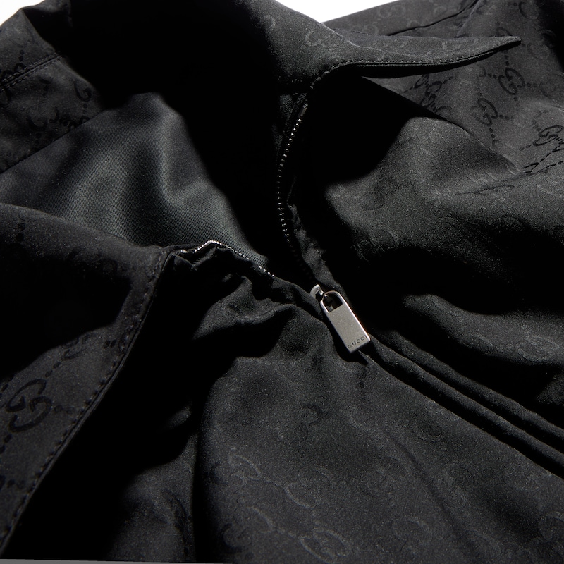 Gucci Reversible Wool And Nylon Zip Jacket | Thumbnail 3 Gucci Reversible Wool And Nylon Zip Jacket | Thumbnail 3
