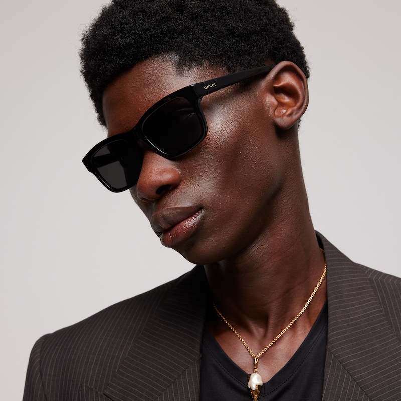 Gucci Rectangular-frame Sunglasses | Thumbnail 3 Gucci Rectangular-frame Sunglasses | Thumbnail 3