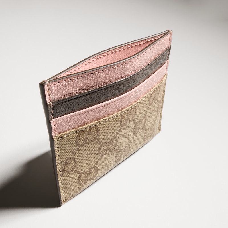 Gucci Zip Card Case With Multicolor Slots | Thumbnail 2 Gucci Zip Card Case With Multicolor Slots | Thumbnail 2