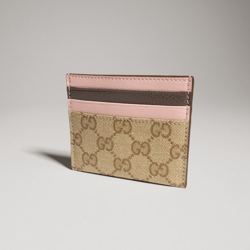 Gucci Zip Card Case With Multicolor Slots | Thumbnail 3 Gucci Zip Card Case With Multicolor Slots | Thumbnail 3