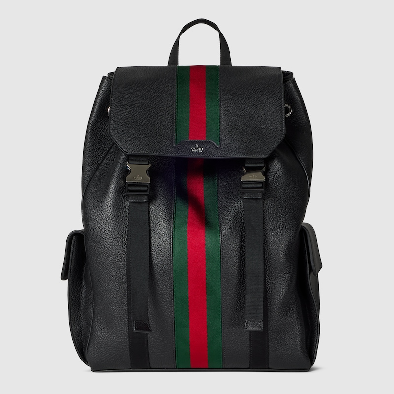 Gucci Web Trademark Medium Backpack