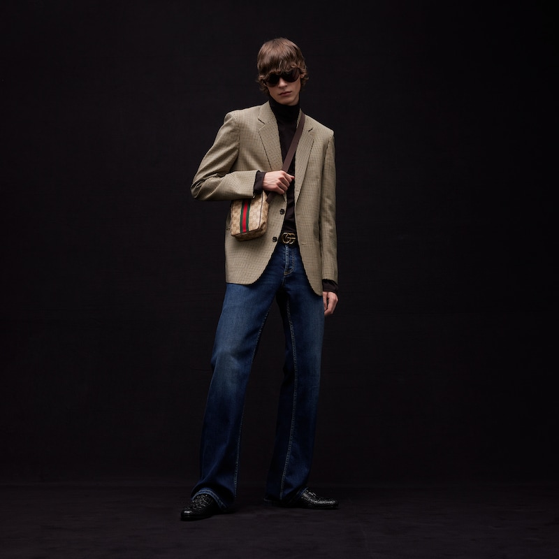Gucci Gingham Wool Single-breasted Jacket | Thumbnail 2