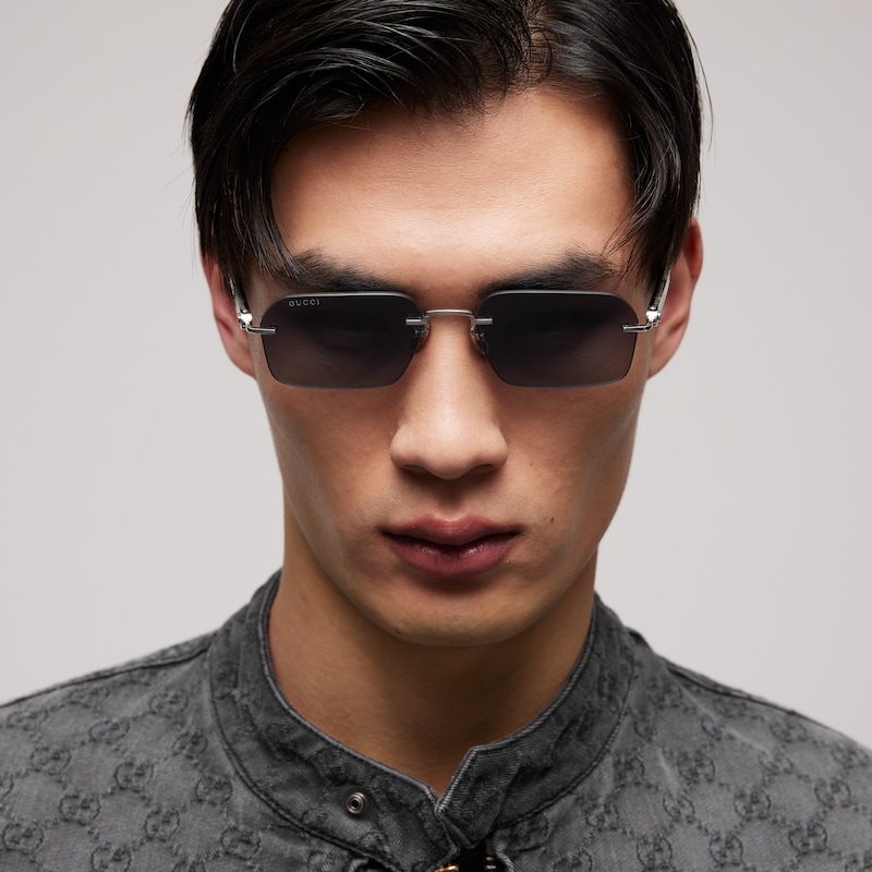 Gucci Rectangular-frame Sunglasses | Thumbnail 2 Gucci Rectangular-frame Sunglasses | Thumbnail 2
