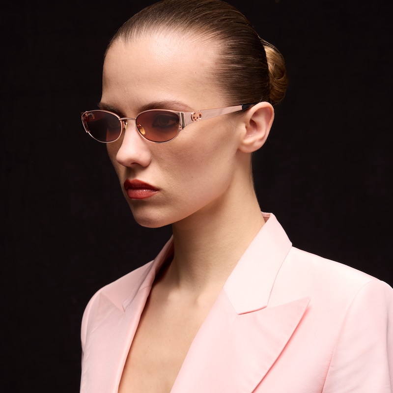 Gucci Oval-frame Sunglasses | Thumbnail 3