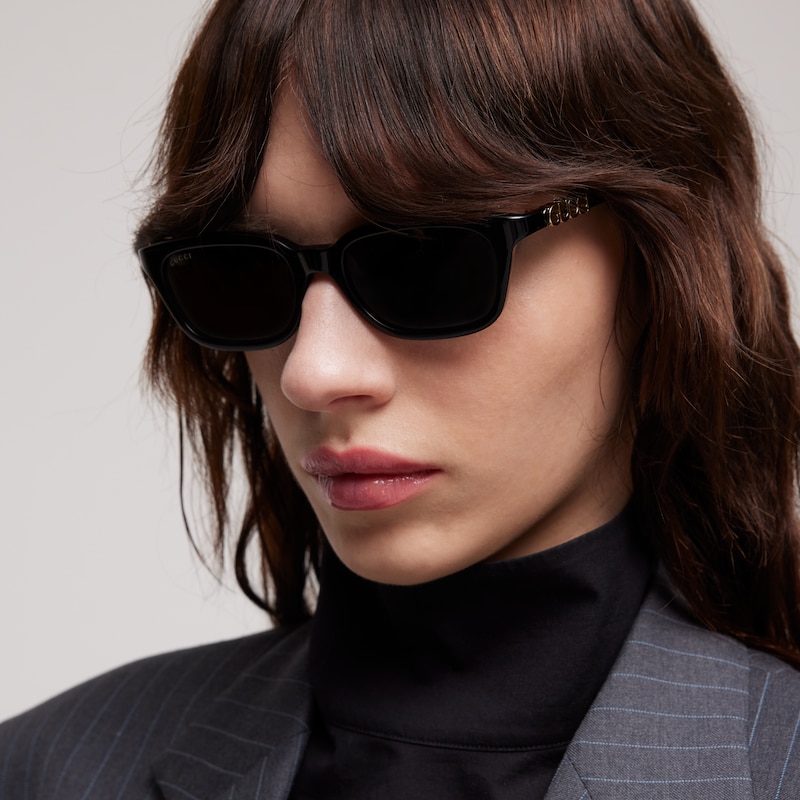 Gucci Rectangular-frame Sunglasses | Thumbnail 3 Gucci Rectangular-frame Sunglasses | Thumbnail 3
