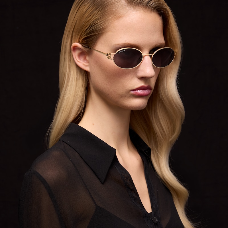 Gucci Rectangular-frame Sunglasses | Thumbnail 3 Gucci Rectangular-frame Sunglasses | Thumbnail 3
