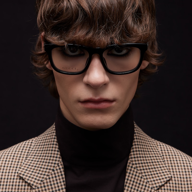 Gucci Rectangular Optical Frame | Thumbnail 2 Gucci Rectangular Optical Frame | Thumbnail 2
