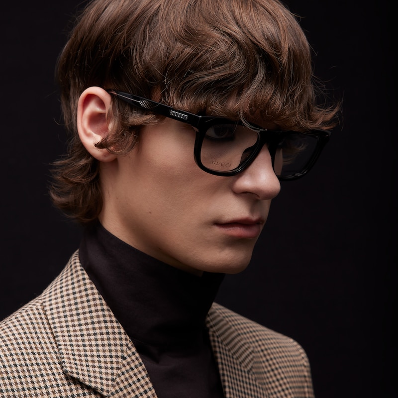 Gucci Rectangular Optical Frame | Thumbnail 3 Gucci Rectangular Optical Frame | Thumbnail 3