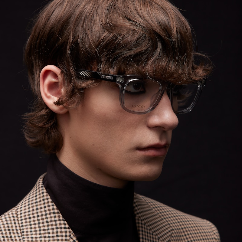 Gucci Rectangular Optical Frame | Thumbnail 3 Gucci Rectangular Optical Frame | Thumbnail 3