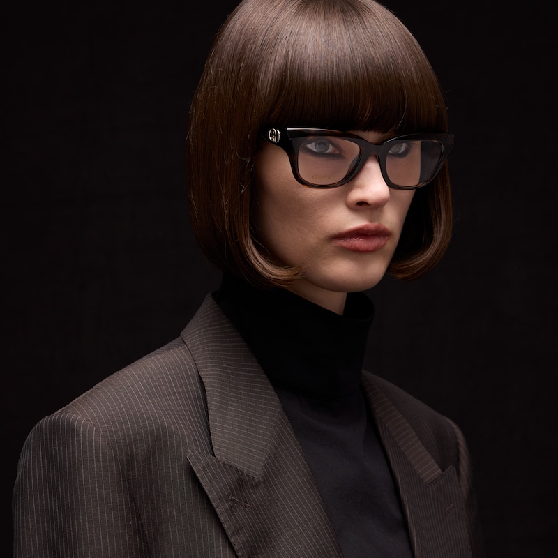 Gucci Geometric Optical Frame | Thumbnail 2 Gucci Geometric Optical Frame | Thumbnail 2