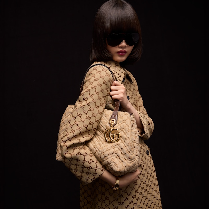 Gucci GG Marmont Medium Tote Bag | Thumbnail 2 Gucci GG Marmont Medium Tote Bag | Thumbnail 2