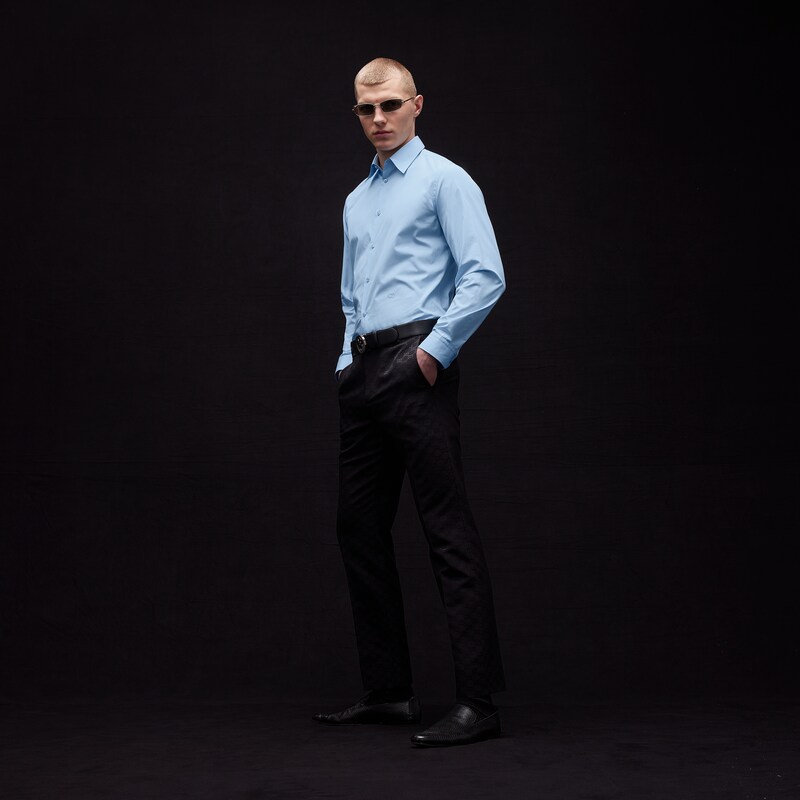 Gucci Piece Dyed Cotton Poplin Shirt | Thumbnail 2 Gucci Piece Dyed Cotton Poplin Shirt | Thumbnail 2