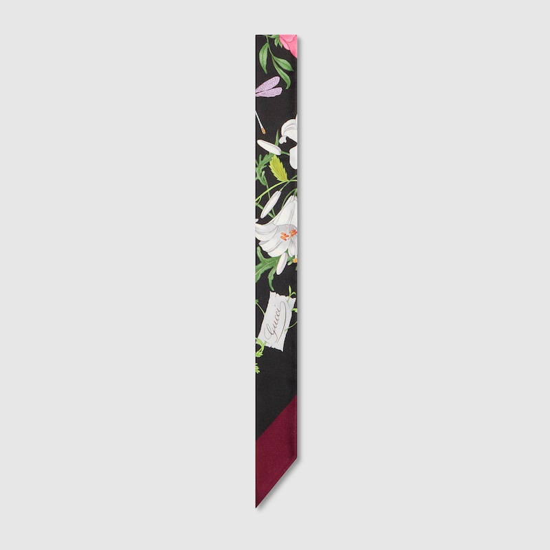 Printed Silk Twill Ribbon Printed Silk Twill Ribbon