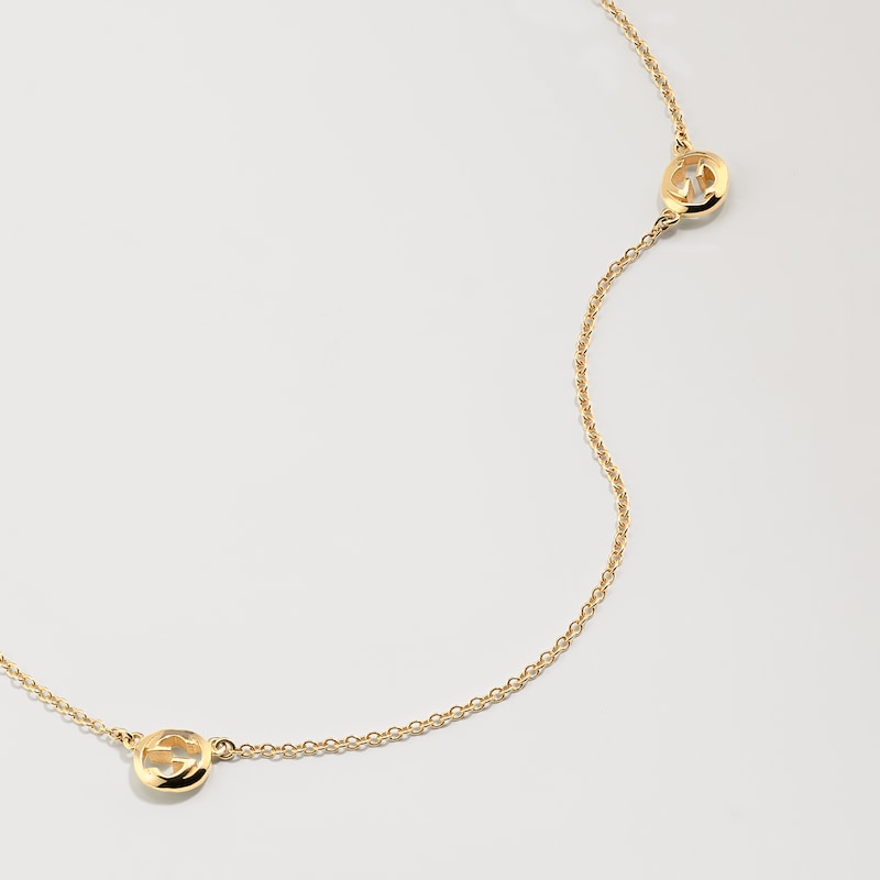 Gucci Interlocking 18k Pendant Necklace | Thumbnail 3 Gucci Interlocking 18k Pendant Necklace | Thumbnail 3