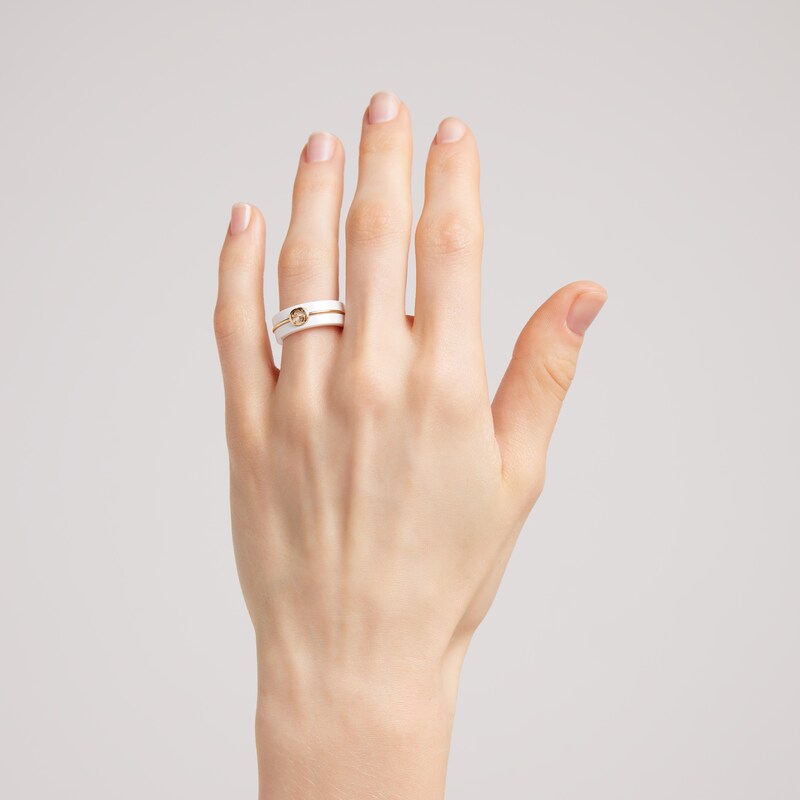 Gucci Interlocking Zirconia Ring | Thumbnail 3 Gucci Interlocking Zirconia Ring | Thumbnail 3