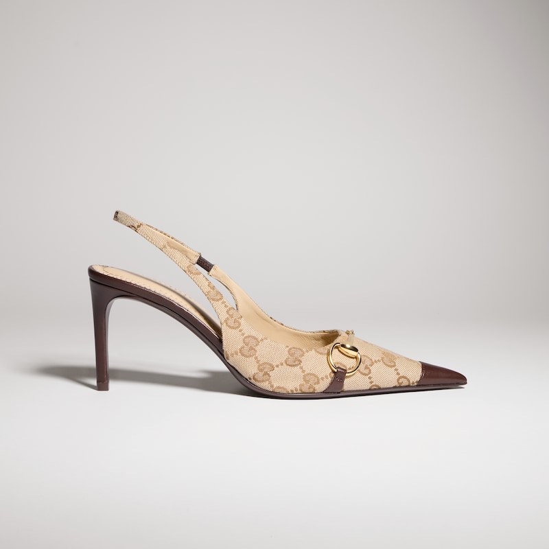 Gucci Donna Slingback Pump | Thumbnail 3 Gucci Donna Slingback Pump | Thumbnail 3