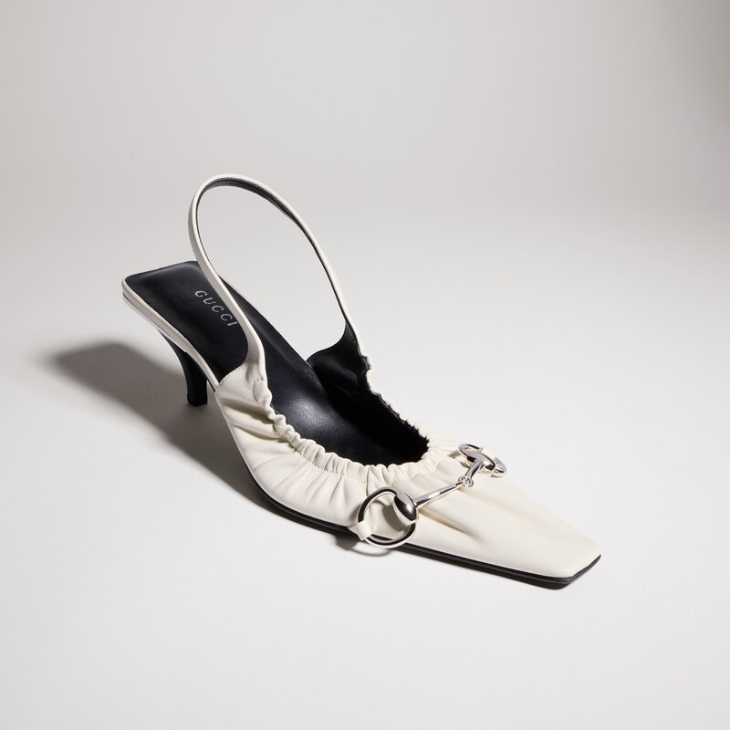Gucci Vittoria Slingback Pump With Elastic | Thumbnail 3 Gucci Vittoria Slingback Pump With Elastic | Thumbnail 3